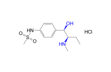 erythro-4'-[1-HYDROXY-2-(METHYLAMINO)BUTYL]METHANESULFONANILIDE, HYDROCHLORIDE