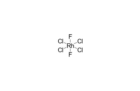 DIFLUOROTETRACHLORORHODIATE ANION