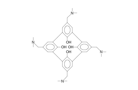 5,11,17,23-Tetrakis(dimethylaminomethyl)-25,26,27,28-tetrahydroxy-calix(4)arene