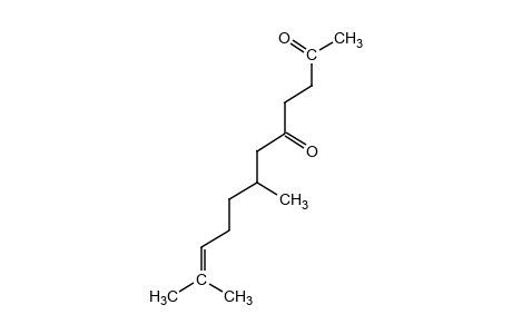 7,11-dimethyl-10-dodecene-2,5-dione