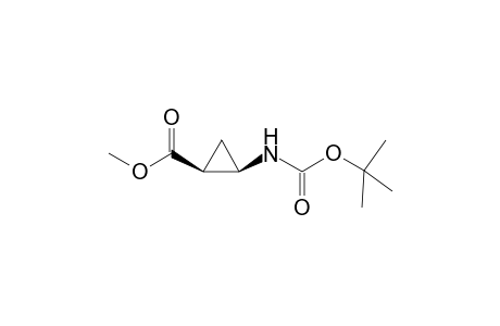 (1R,2S)-2-(tert-butoxycarbonylamino)cyclopropanecarboxylic acid methyl ester