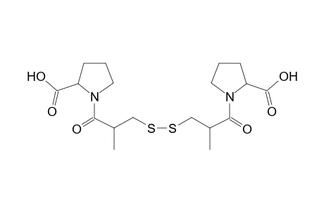 Captopril artifact (disulfide) MS2