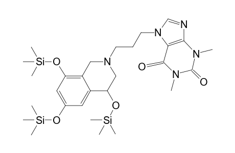 N,2-Methylene-reproterol, O,O',O''-tris-TMS