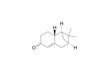 1,3-Methanonaphthalen-6(2H)-one, 1,3,4,7,8,8a-hexahydro-2,2-dimethyl-, [1R-(1.alpha.,3.alpha.,8a.beta.)]-