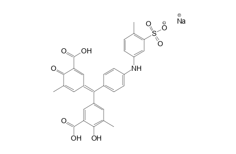 Sodium 5-({4-[(3-carboxy-4-hydroxy-5-methylphenyl)(3-carboxy-5-methyl-4-oxo-2,5-cyclohexadien-1-ylidene)methyl]phenyl}amino)-2-methylbenzenesulfonate