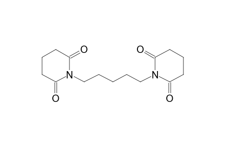 2,6-Piperidinedione, 1,1'-(1,5-pentanediyl)bis-