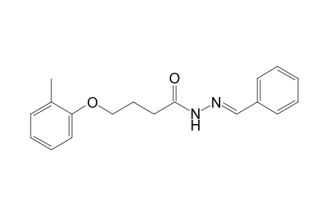 4-(o-Tolyloxy)butyric acid, benzylidenehydrazide