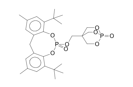 2-{1-oxo-2,6,7-Trioxa-1-phosphabicyclo[2.2.2]oct-4-ylmethoxy}-4,5,7,8-(4',5-dimethyl-6',3-di-tert-butyldibenzo)-2-oxo-6H-1,3,2-dioxaphosphocine