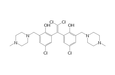 6,6'-(dichlorovinylidene)bis[4-chloro-alpha-(4-methyl-1-piperazinyl)-o-cresol]