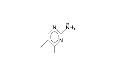 2-Amino-4,5-dimethyl-pyrimidine cation