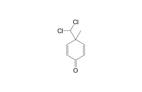 4-Dichloromethyl-4-methyl-2,5-cyclohexadien-1-one