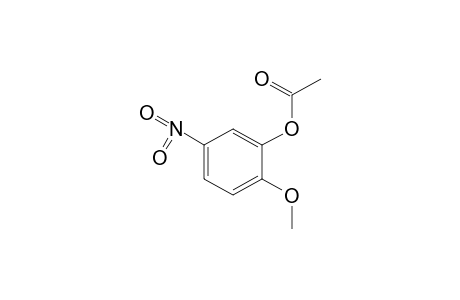 acetic acid, 2-methoxy-5-nitrophenyl ester