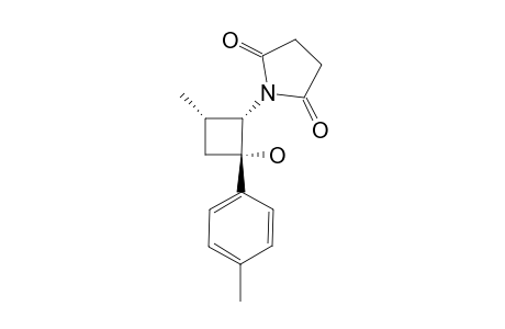 1-(2-HYDROXY-4-METHYL-2-PARA-TOLYL-CYCLOBUTYL)-PYRROLIDINE-2,5-DIONE