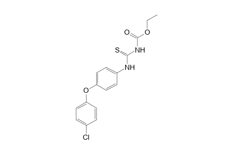 4-[p-(p-chlorophenoxy)phenyl]-3-thioallophanic acid, ethyl ester