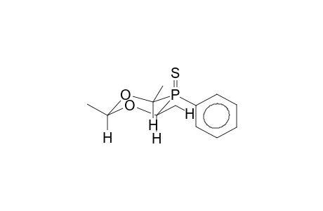 2,4,6-TRIMETHYL-5-EXO-PHENYL-1,3,5-DIOXAPHOSPHORINANE-5-SULPHIDE