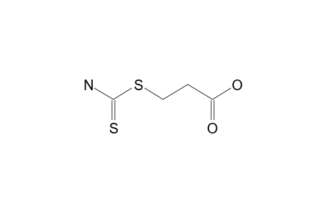 3-[(thiocarbamoyl)mercapto]propionic acid