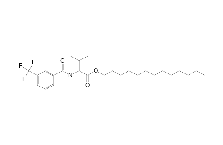 L-Valine, N-(3-trifluoromethylbenzoyl)-, tridecyl ester