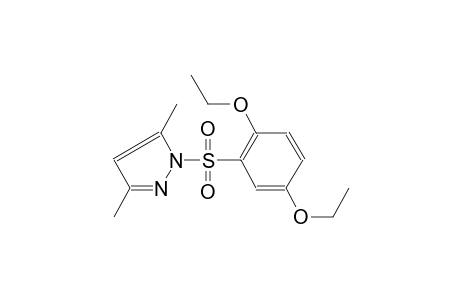 1H-pyrazole, 1-[(2,5-diethoxyphenyl)sulfonyl]-3,5-dimethyl-