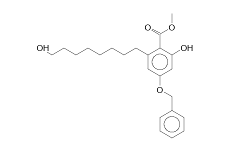 Methyl 4-(benzyloxy)-2-hydroxy-6-(8-hydroxyoctyl)benzoate