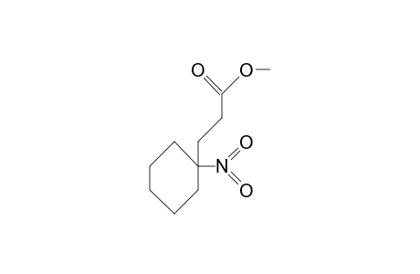 1-Nitro-cyclohexanepropionic acid, methyl ester