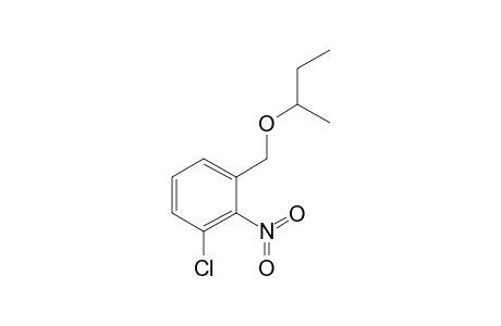 3-Chloro-2-nitrobenzyl alcohol, 1-methylpropyl ether