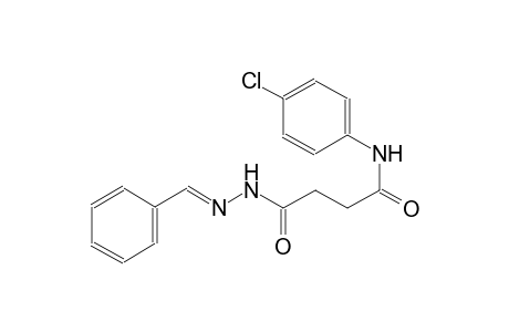 butanoic acid, 4-[(4-chlorophenyl)amino]-4-oxo-, 2-[(E)-phenylmethylidene]hydrazide