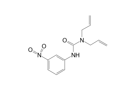 1,1-diallyl-3-(m-nitrophenyl)urea