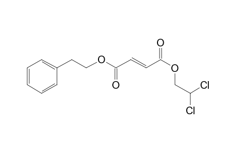 Fumaric acid, 2-phenethyl 2,2-dichloroethyl ester