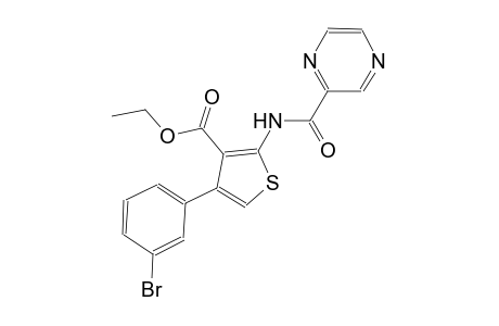 ethyl 4-(3-bromophenyl)-2-[(2-pyrazinylcarbonyl)amino]-3-thiophenecarboxylate