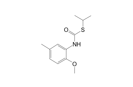 2-methoxy-5-methylthiocarbanilic acid, S-isopropyl ester