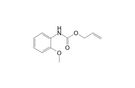 o-Methoxycarbanilic acid, allyl ester