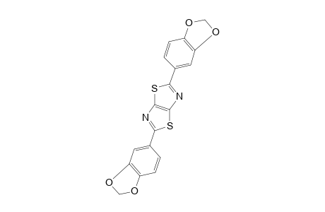 2,5-BIS[3,4-(METHYLENEDIOXY)PHENYL]THIAZOLO[5,4-d]THIAZOLE