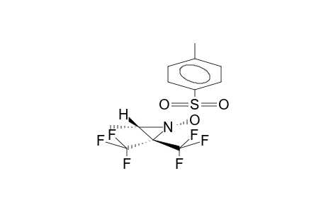 TRANS-1-TOSYLOXY-2-METHYL-3,3-BIS(TRIFLUOROMETHYL)AZIRIDINE