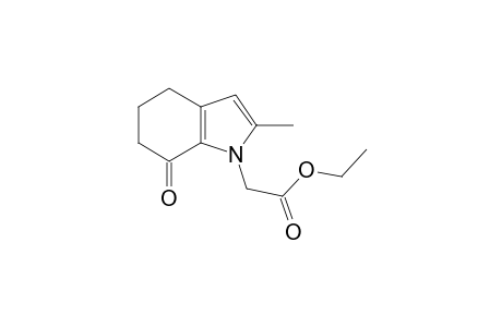 2-METHYL-1,4,5,6-TETRAHYDRO-7H-INDOL-7-OXO-1-ACETIC-ACID-ETHYLESTER