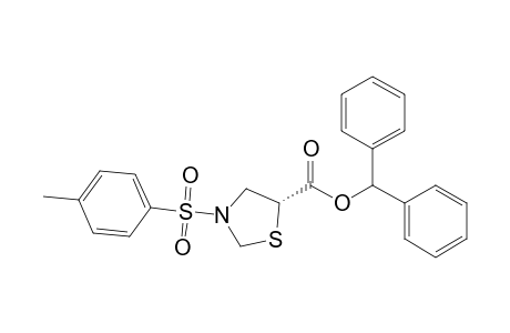 N-Tosyl-1,3-azathiaol-4-carboxyoic acid diphenylmethyl ester