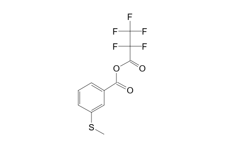 3-(Methylthio)benzoic pentafluoropropionic anhydride