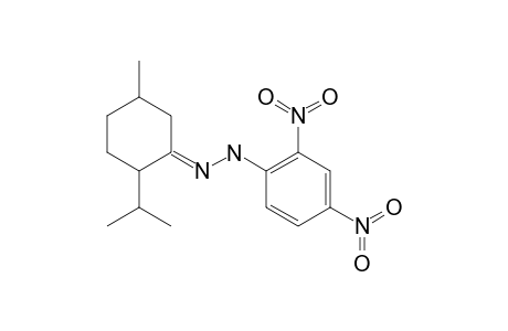(E)-MENTHONE-2,4-DINITROPHENYLHYDRAZONE