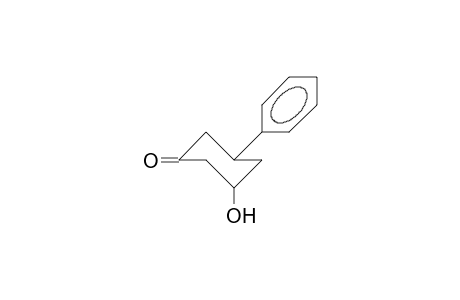 trans-3-Hydroxy-5-phenyl-cyclohexanone