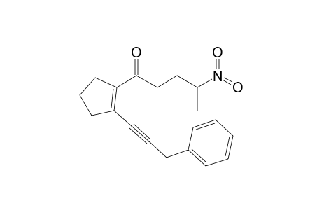 4-NITRO-1-[2'-(3''-PHENYLPROP-1''-YNYL)-CYCLOPENT-1'-EN-1'-YL]-PENTAN-1-ONE