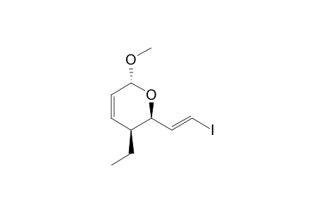 (2R,3S,6R)-3-Ethyl-2-((E)-2-iodovinyl)-6-methoxy-3,6-dihydro-2H-pyran