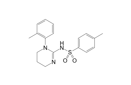 4-methyl-N-[1-(o-tolyl)-5,6-dihydro-4H-pyrimidin-2-yl]benzenesulfonamide