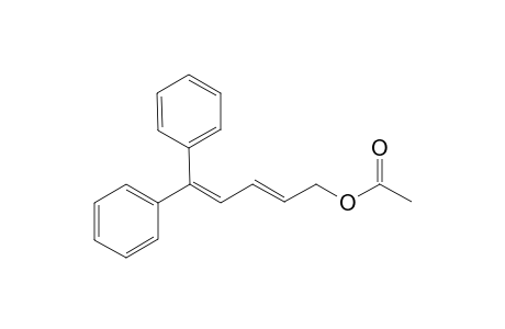 (E)-5,5-diphenylpenta-2,4-dien-1-yl acetate