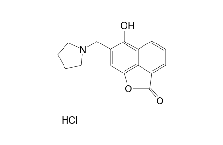 5-Hydroxy-6-pyrrolindinylmethylnaphthalene-1,8-carbolacetone hydroxchloride