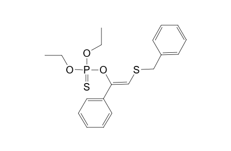 phosphorothioic acid, O,O-diethyl O-[(Z)-1-phenyl-2-[(phenylmethyl)thio]ethenyl] ester