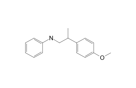 N-Phenyl-N-(2-(4-methoxyphenyl)propyl)amine