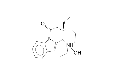 (+)-EBURNAMONINE N(4)-OXIDE