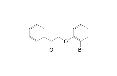 2-(2-bromanylphenoxy)-1-phenyl-ethanone