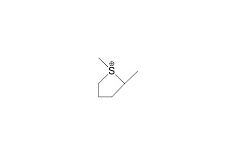 cis-1,2-Dimethyl-tetrahydrothiophenium cation