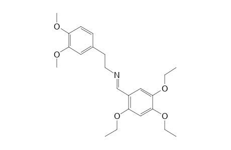 3,4-dimethoxy-N-(2,4,5 triethoxybenzylidene)phenethylamine