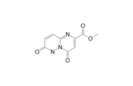 4,7-diketo-6H-pyridazino[1,6-a]pyrimidine-2-carboxylic acid methyl ester